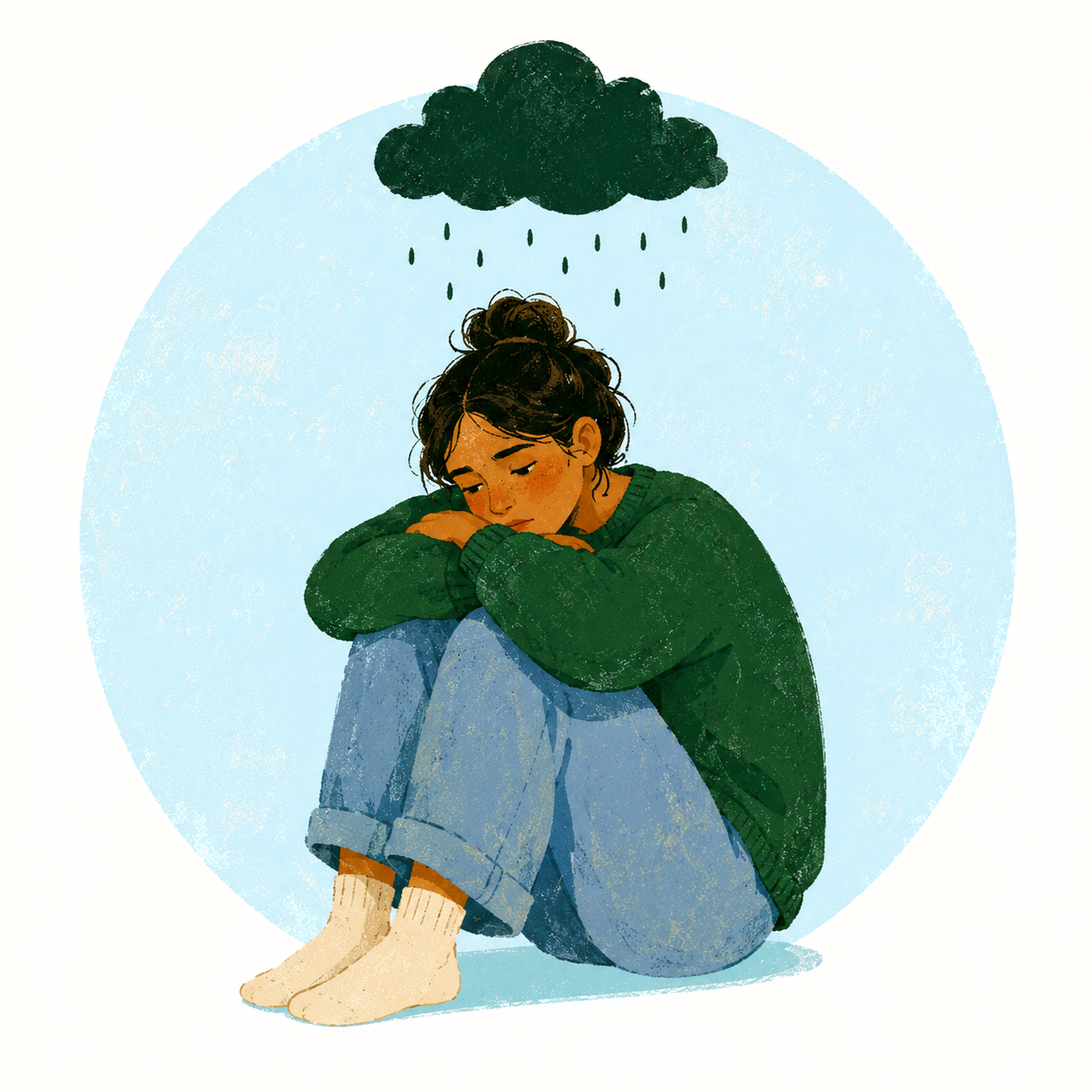 Depression illustration